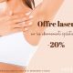 image qui presente l'offre epilation chez imaderm