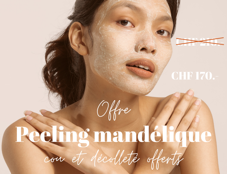 Offre spéciale sur le traitement esthétique peeling mandélique