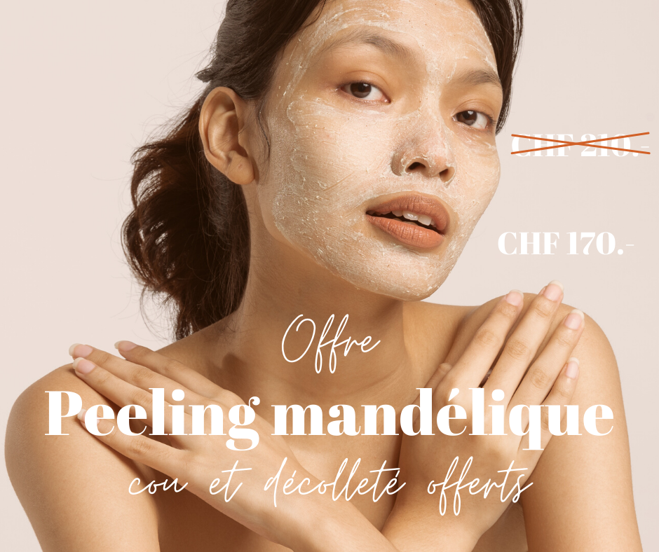 Offre spéciale sur le traitement esthétique peeling mandélique