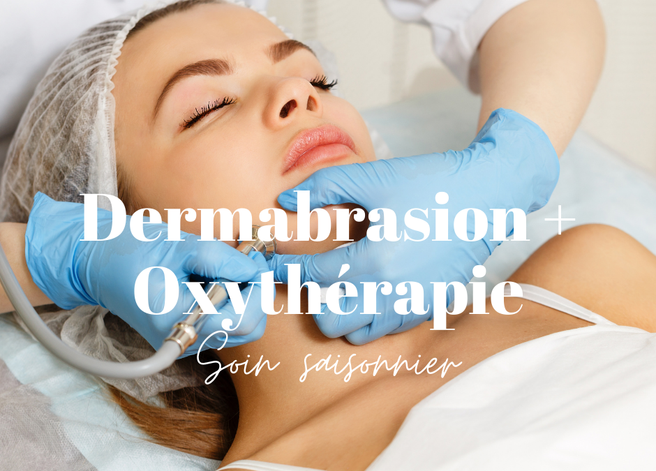 image qui représente une femme en train de recevoir un soin de dermapod pour illustrer l'offre saisonnière dermabrasion et oxythérapie chez imaderm