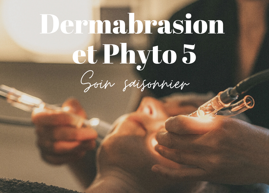 Soin dermabrasion et phyto 5 qui utilise des ventouses biodrainantes