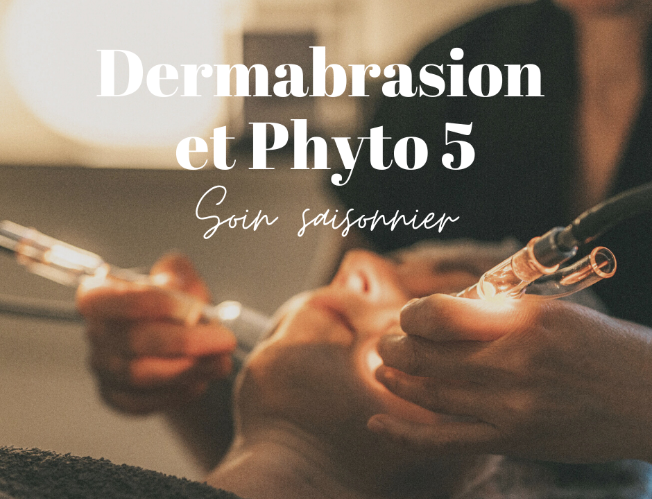 Soin dermabrasion et phyto 5 qui utilise des ventouses biodrainantes