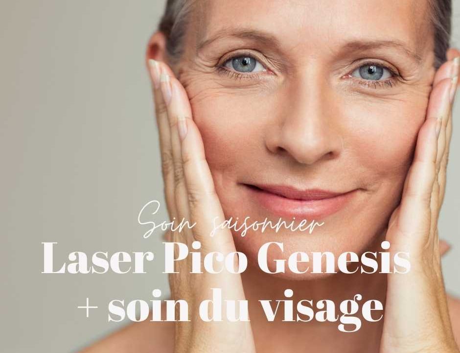 soin du visage avec laser Pico Genesis